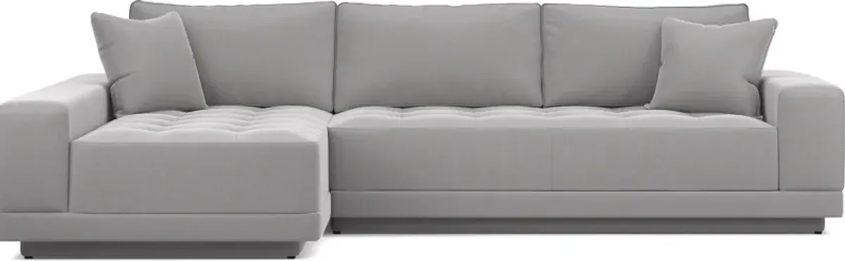 Milano Smoke 2 Pc Sectional