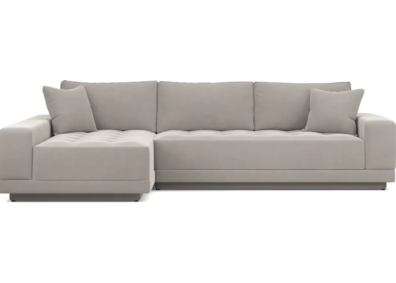 Milano Platinum 2 Pc Sectional