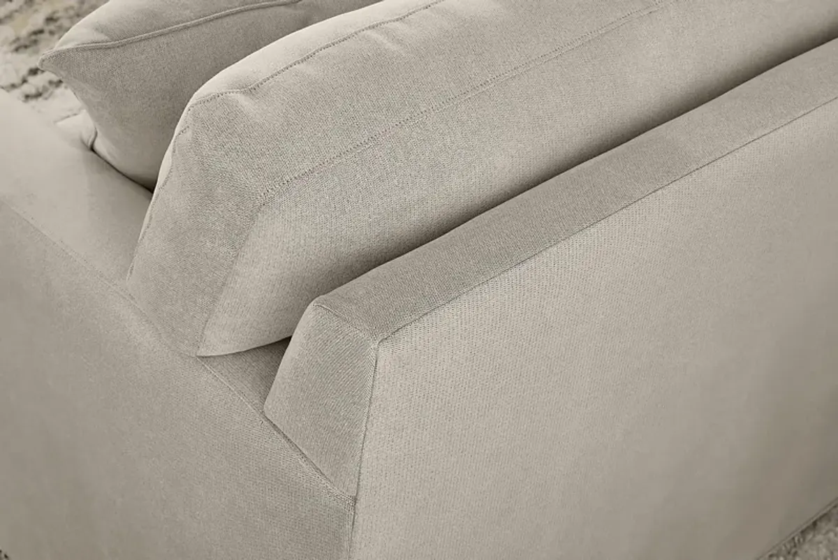 Harmonie Dove 3 Pc Sectional