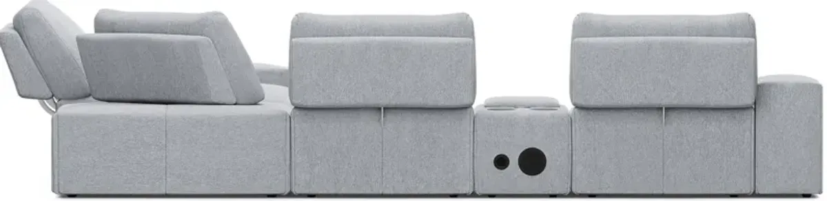 Laney Gray 6 Pc Sectional