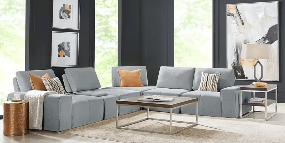 Laney Gray 6 Pc Sectional