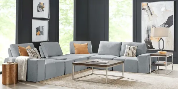 Laney Gray 6 Pc Sectional