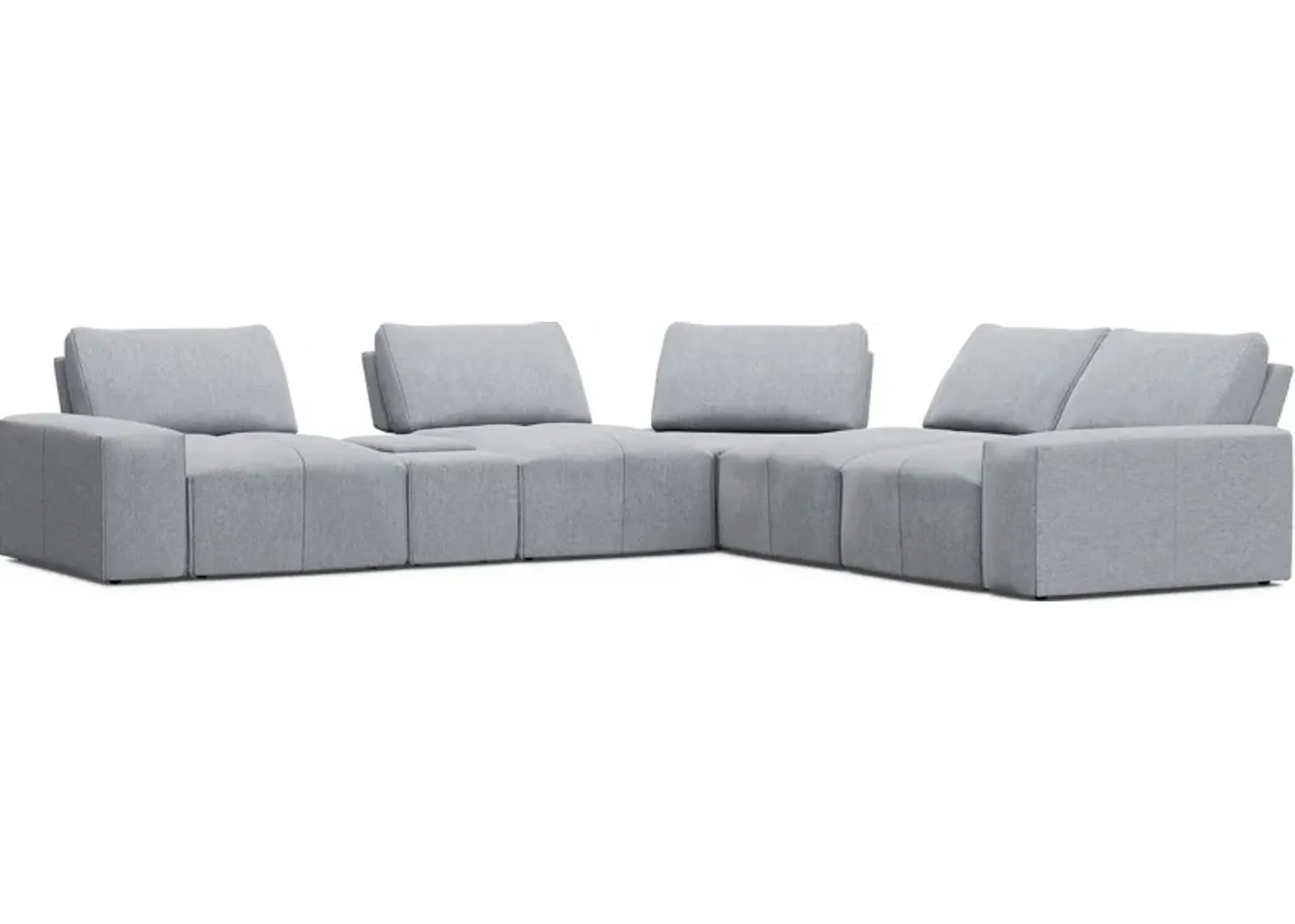 Laney Gray 6 Pc Sectional