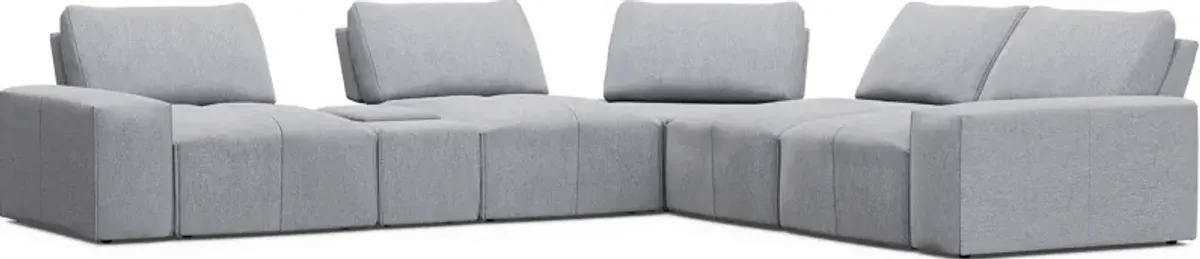 Laney Gray 6 Pc Sectional