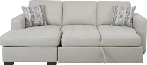 Kirkwell Gray 2 Pc Sleeper Sectional
