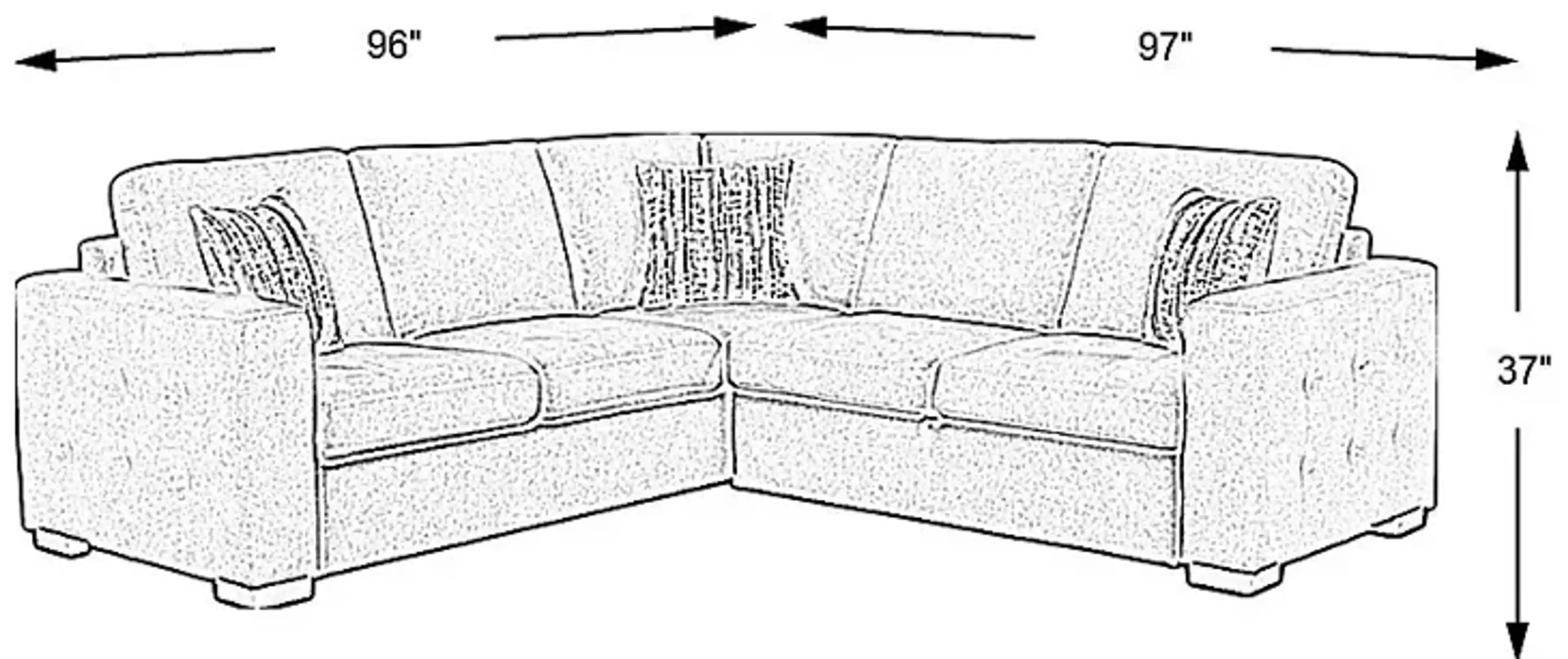 Kirkwell 2 Piece Sectional