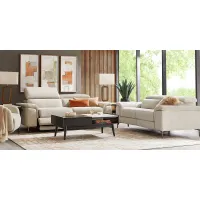 Weatherford Park Beige 8 Pc Living Room with Dual Power Reclining Sofa