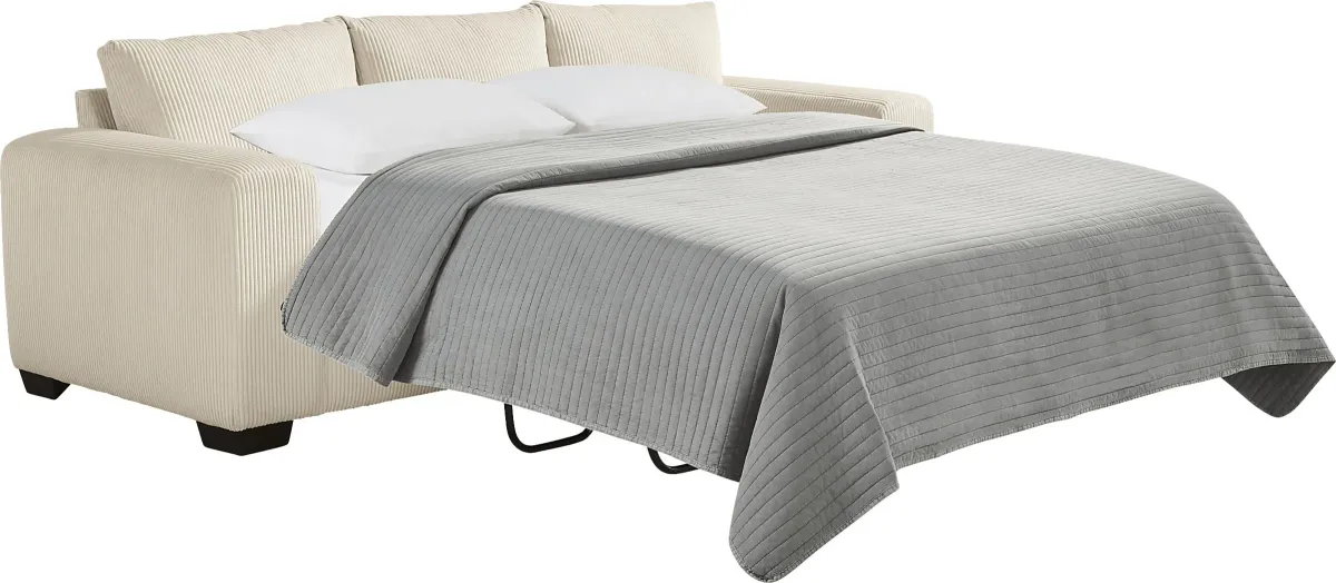 The Challenge Cream Sleeper Sofa