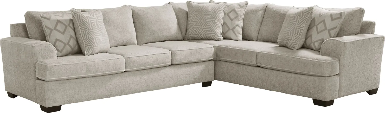 Landon Hills Cream 2 Pc Sectional