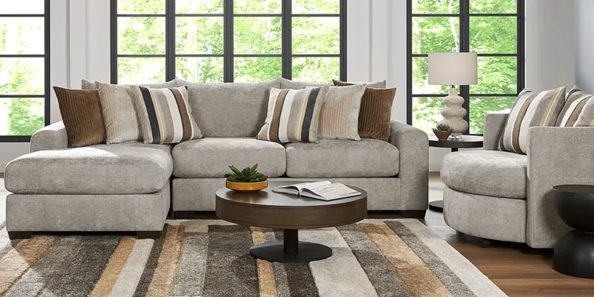 Martin Gray 2 Pc Sectional