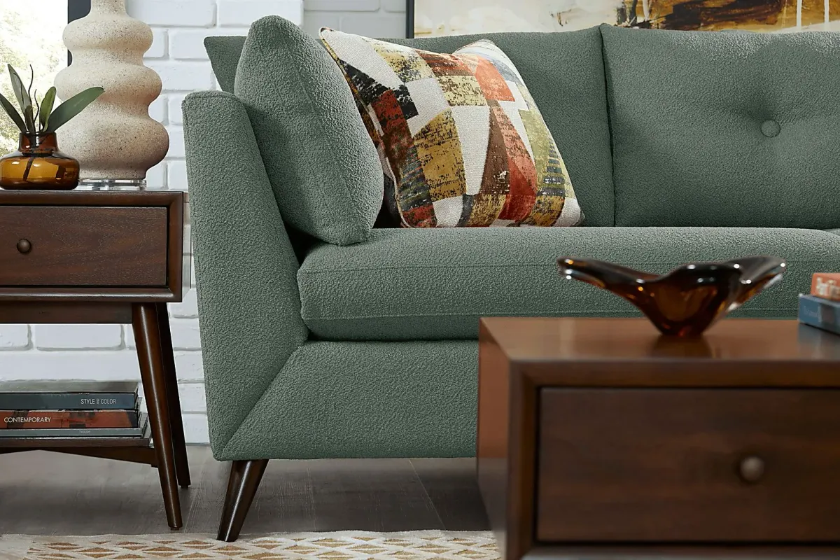 Copenhagen Lagoon 8 Pc Living Room with Gel Foam Sleeper Sofa