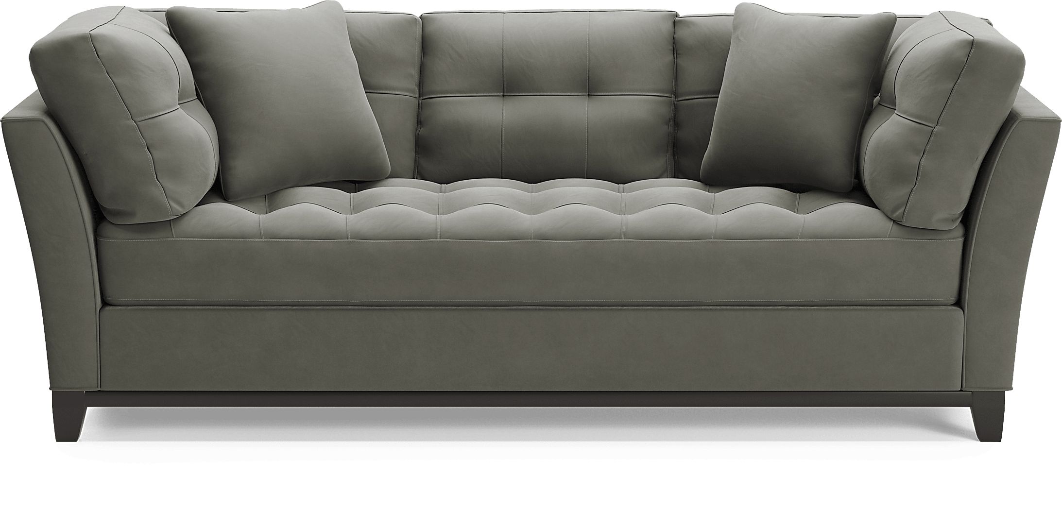 Metropolis Way Steel Microfiber Sofa