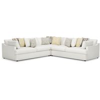 Cindy Crawford Home Aldon Park White 3 Pc Sectional