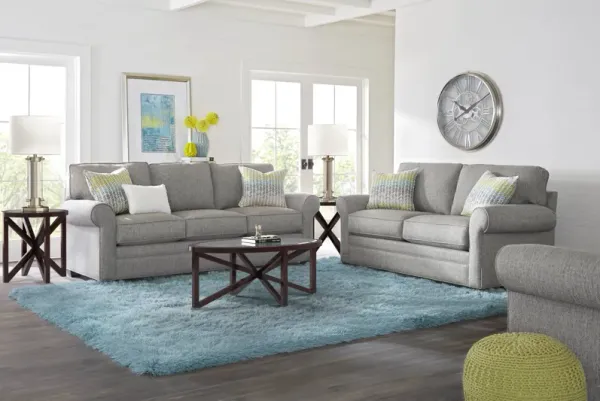 Bellingham Gray Textured 7 Pc Living Room