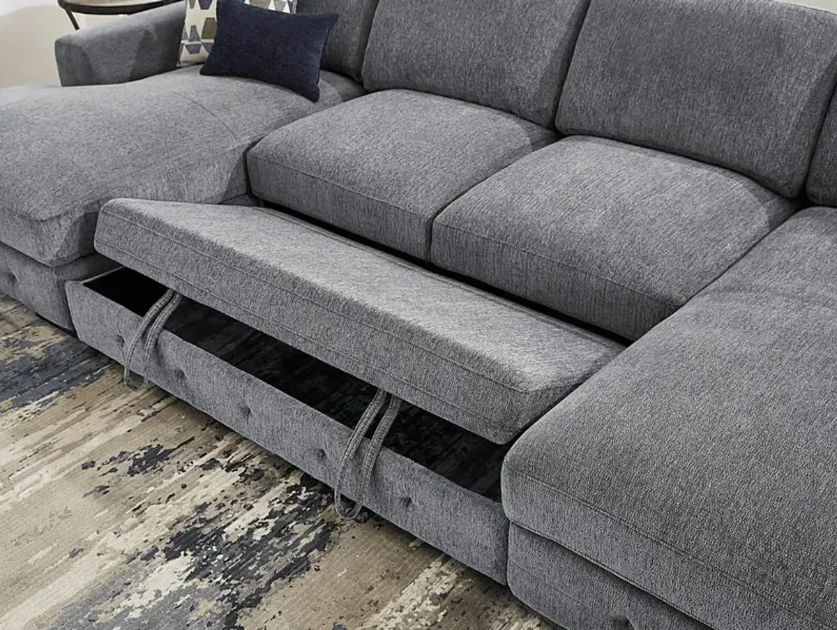 Marcola Ash 3 Pc Sleeper Sectional