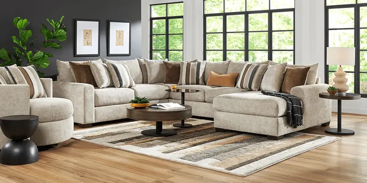 Martin Brown 3 Pc Sectional