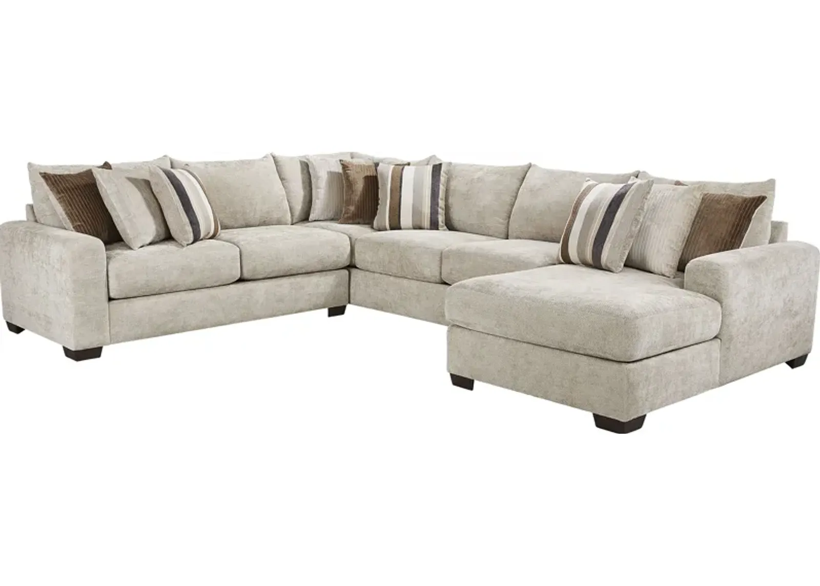 Martin Brown 3 Pc Sectional