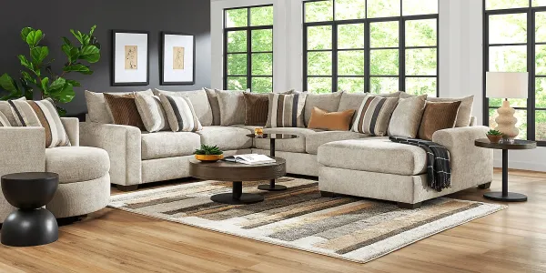 Martin Brown 3 Pc Sectional