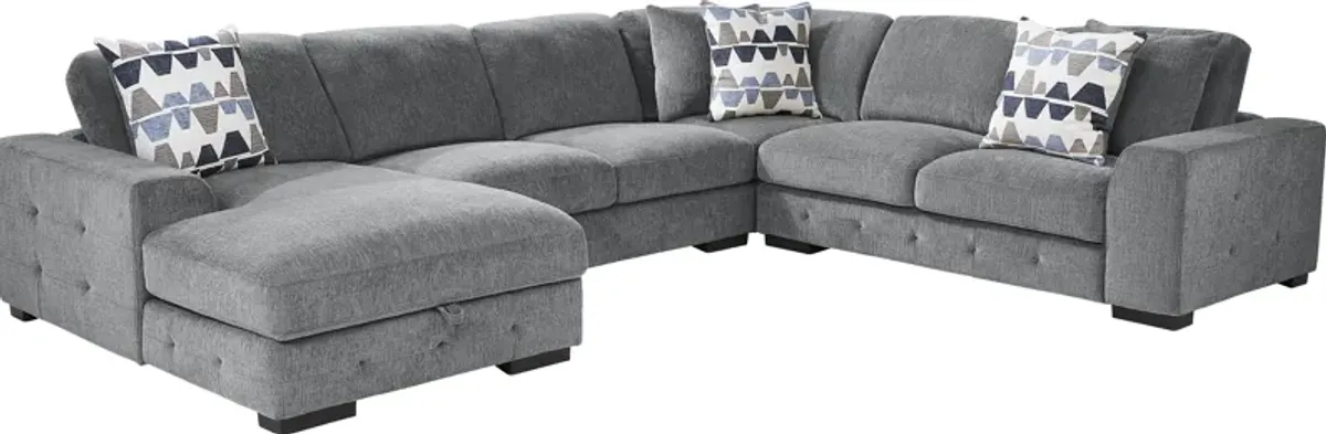 Marcola Ash 4 Pc Sleeper Sectional