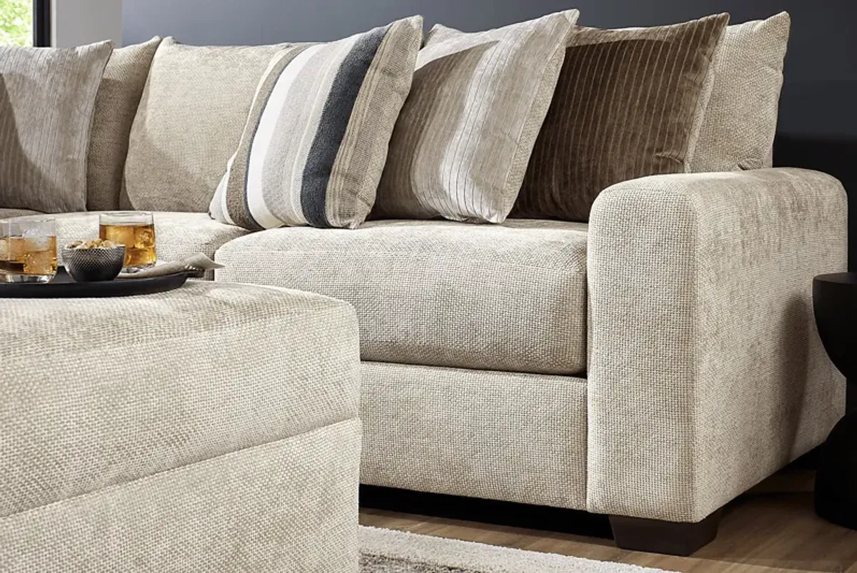 Martin Brown 3 Pc Sectional