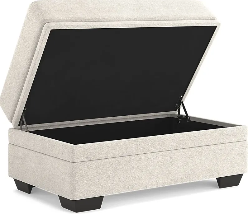 Copley Court Parchment Storage Ottoman