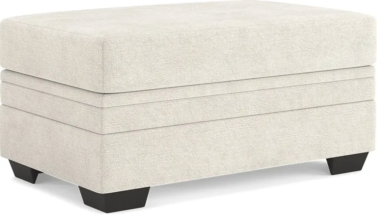 Copley Court Parchment Storage Ottoman