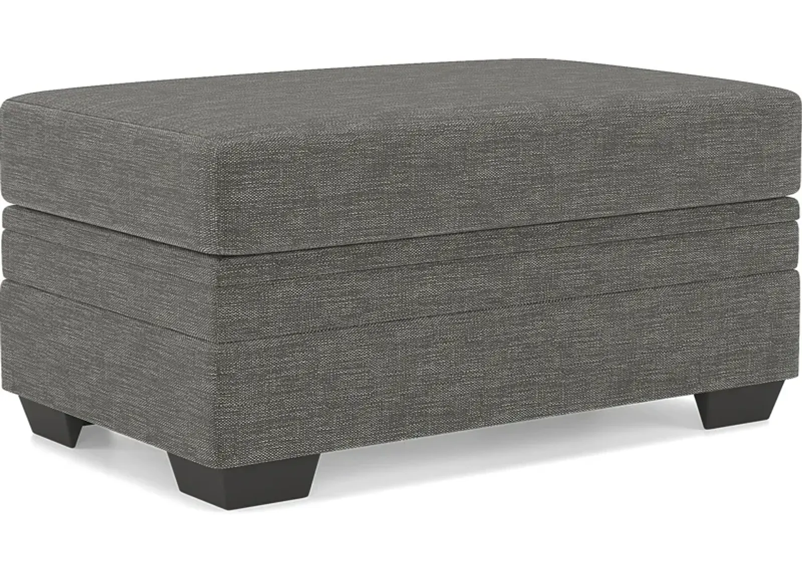 Copley Court Pewter Storage Ottoman