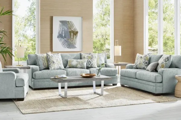 Charlton Park Mist 8 Pc Living Room