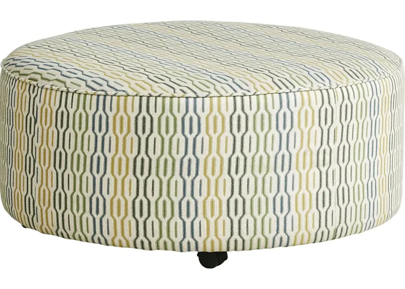 Briar Street Ivory Cocktail Ottoman