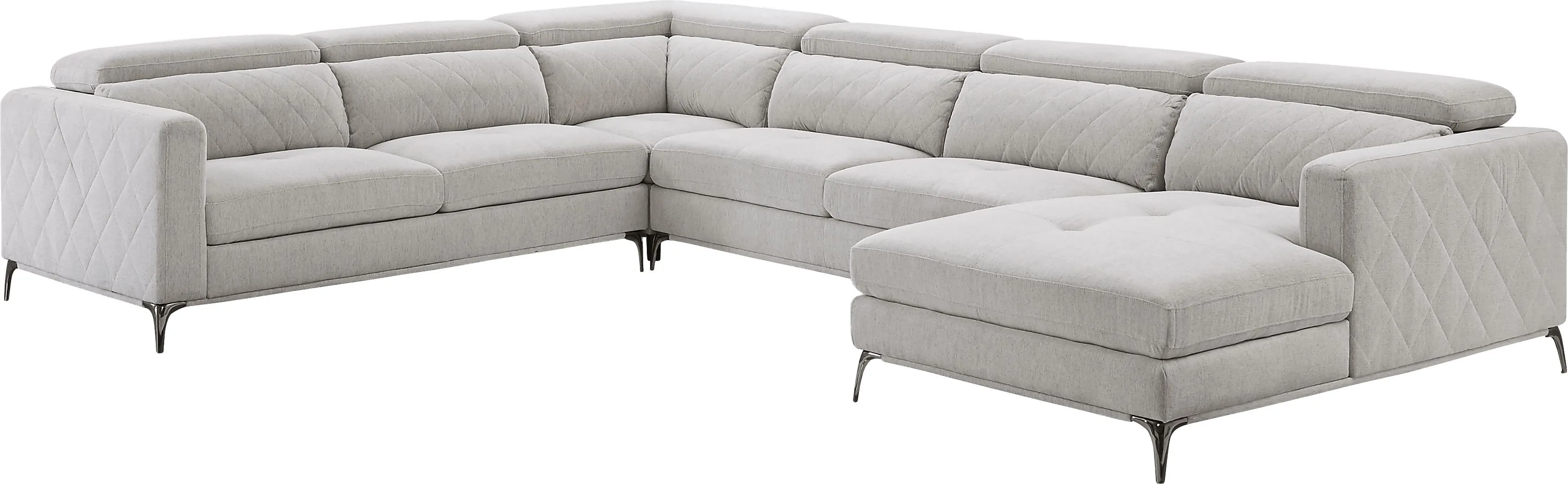 Via Sorrento Dove 4 Pc Sectional