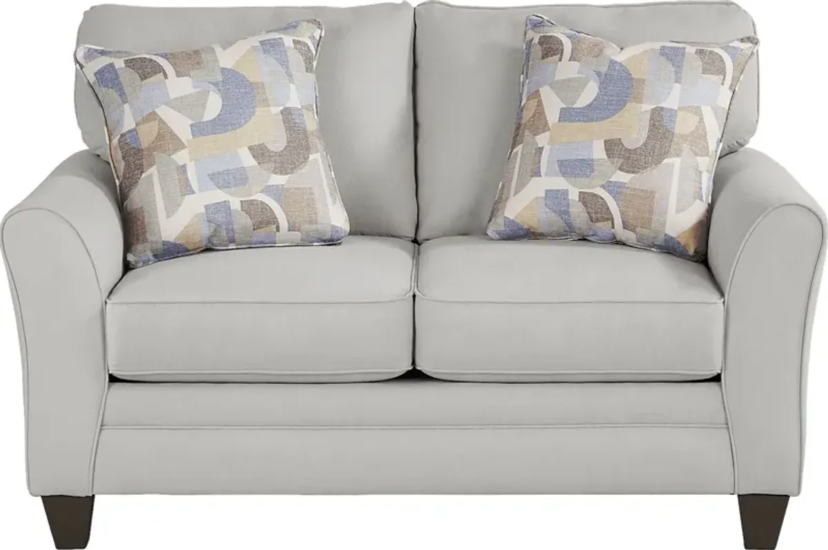 Coralville Gray 7 Pc Living Room
