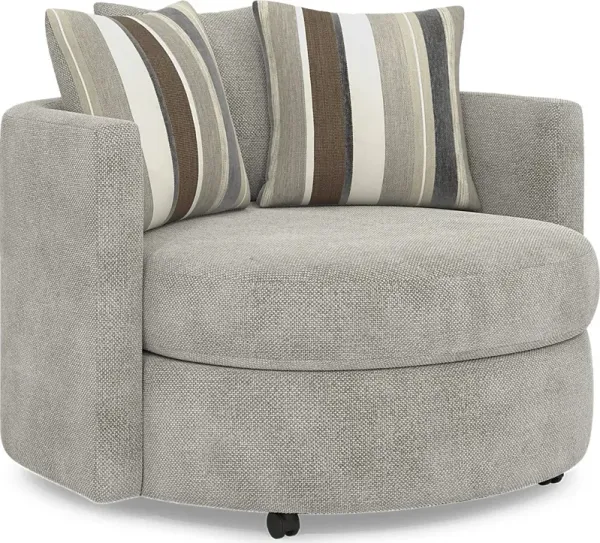 Martin Gray Swivel Chair