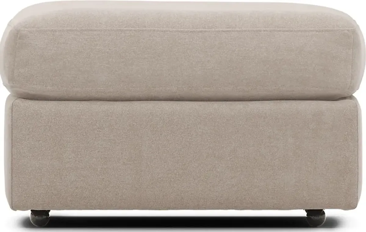 ModularOne Beige Bumper Ottoman