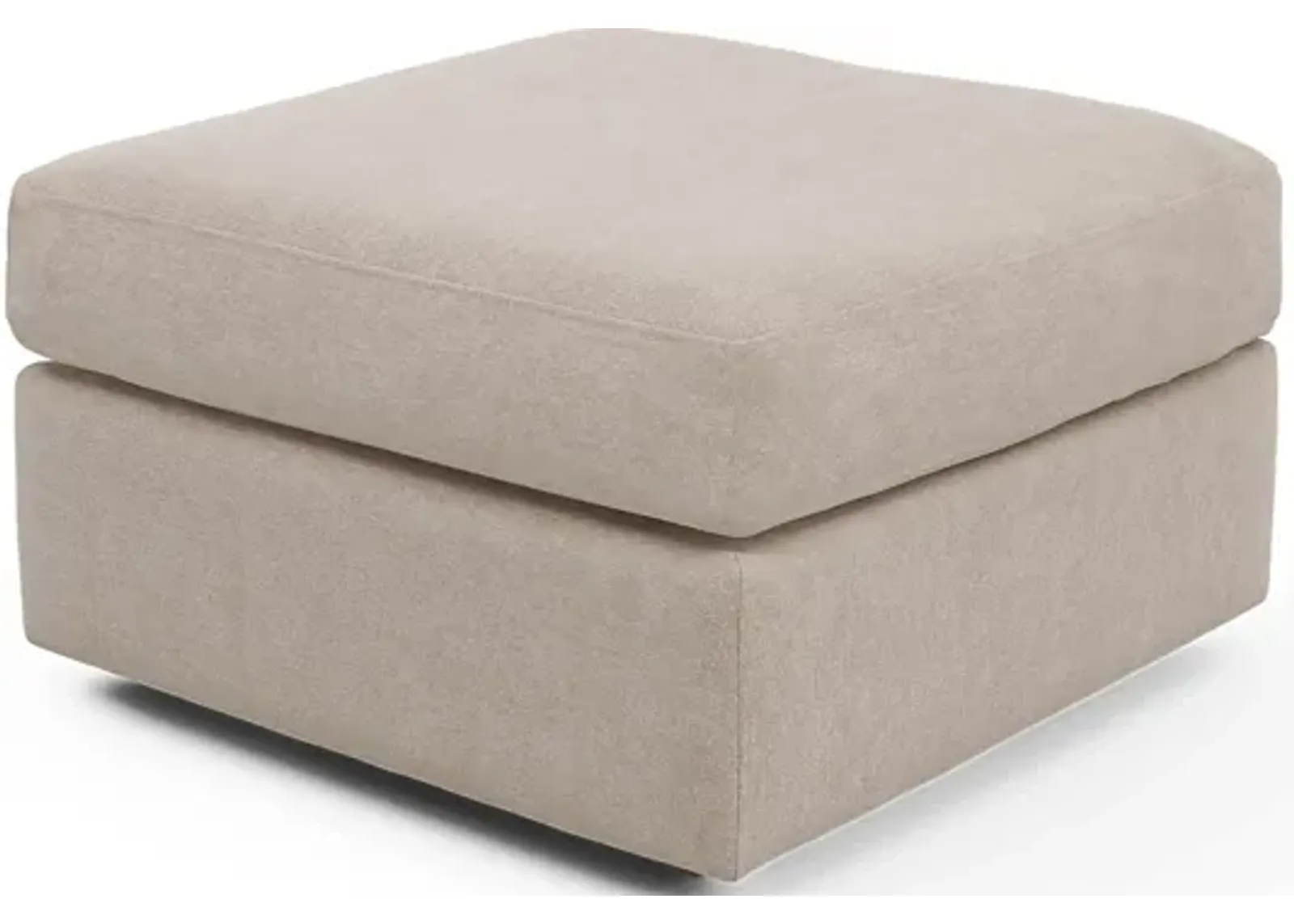 ModularOne Beige Bumper Ottoman