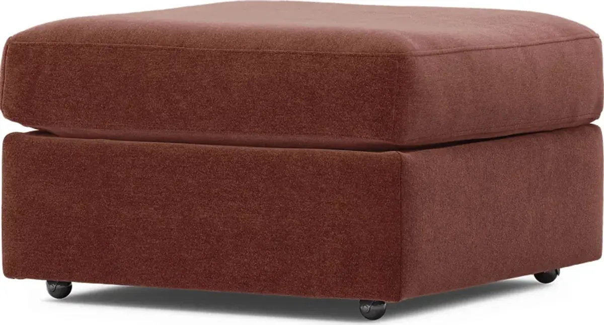 ModularOne Merlot Bumper Ottoman