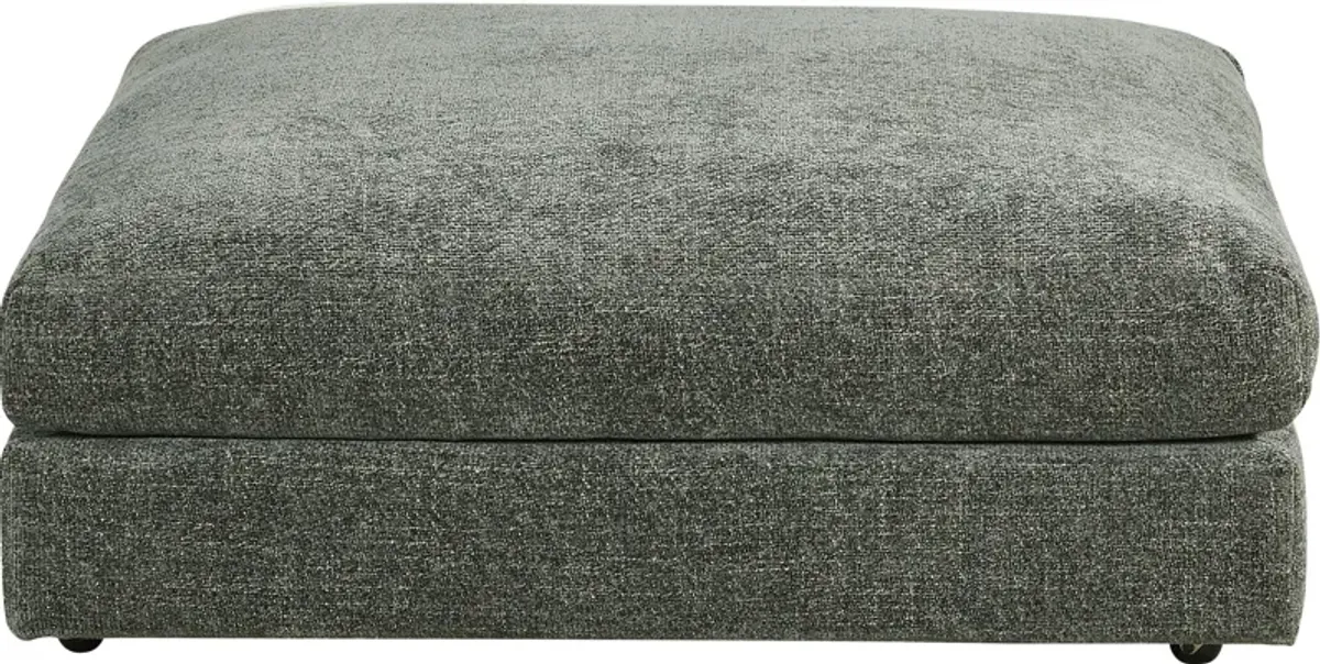 Montecito Charcoal Ottoman