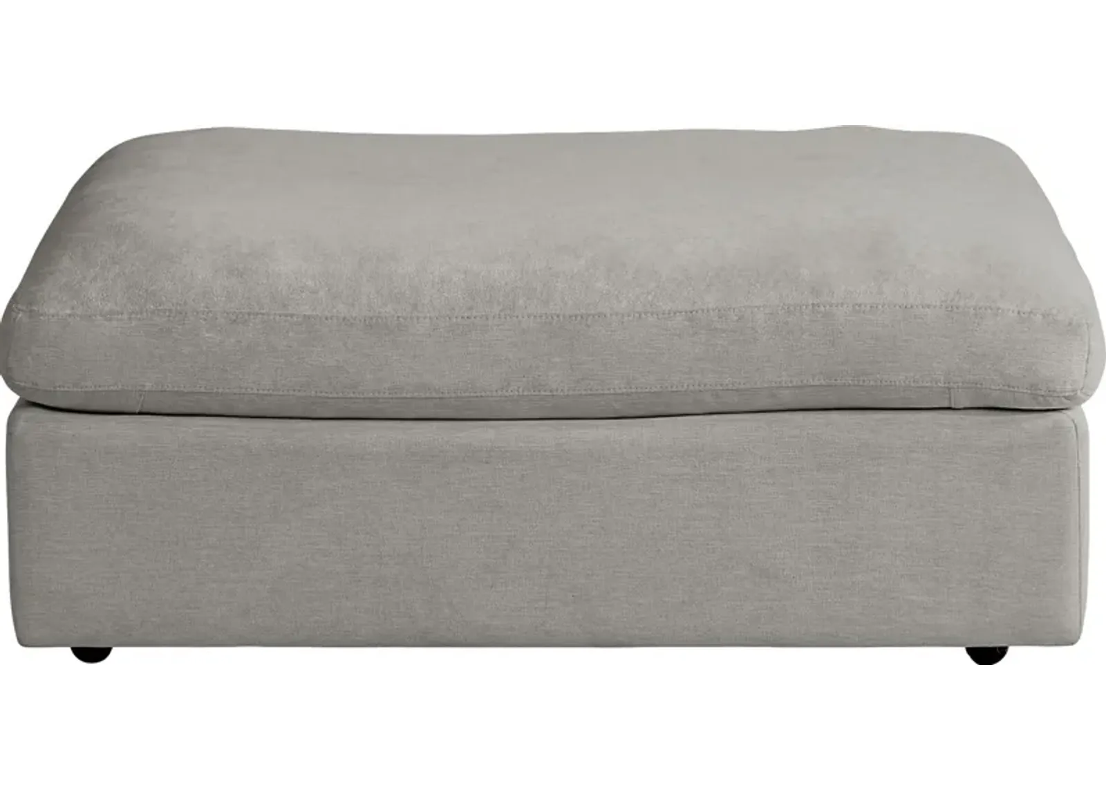 Aldon Park Gray Bumper Ottoman