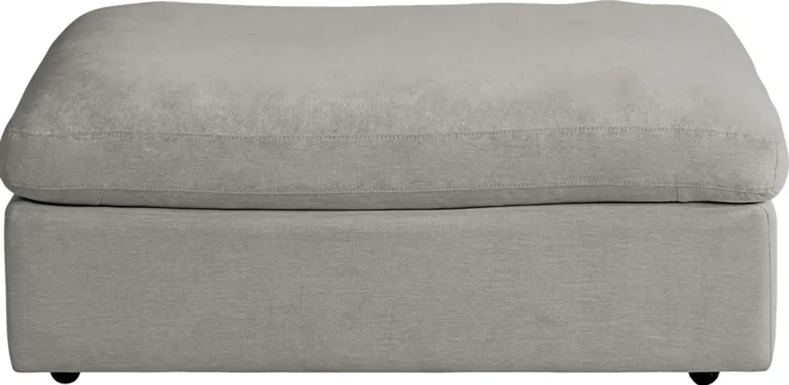 Aldon Park Gray Bumper Ottoman