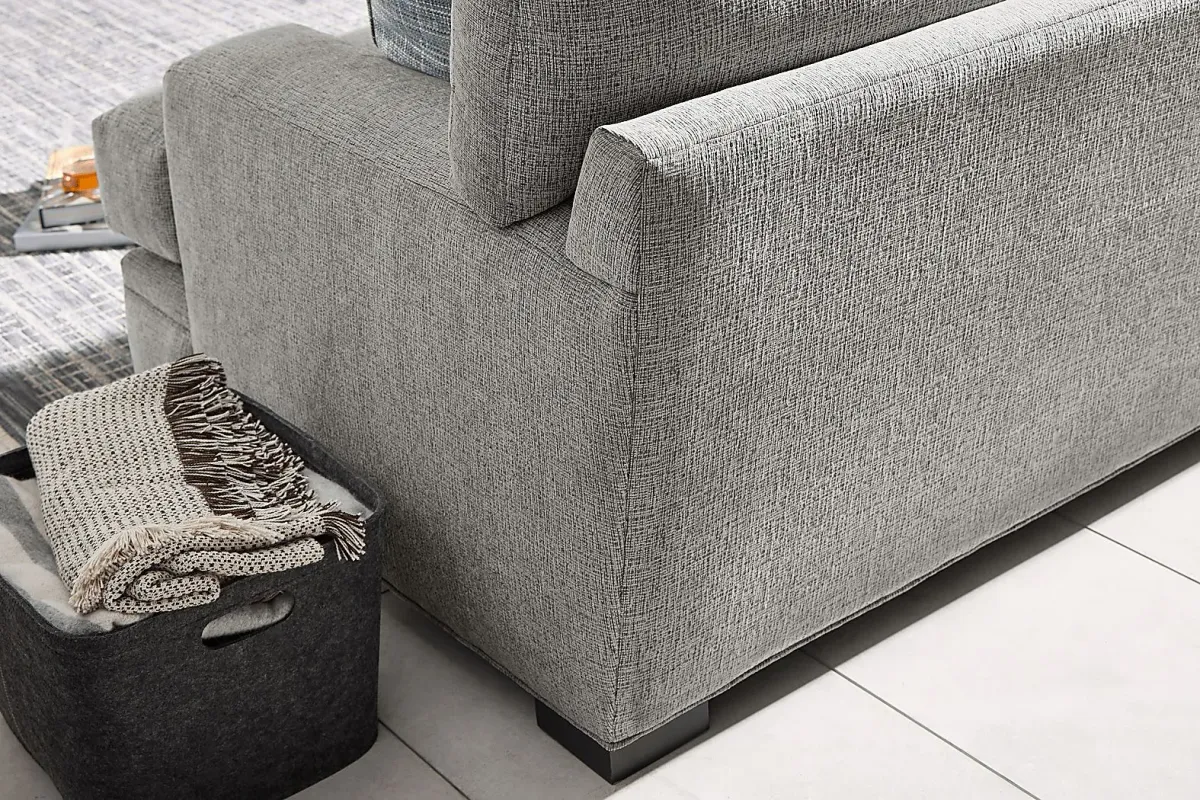 Bedford Park Gray 4 Pc Sectional
