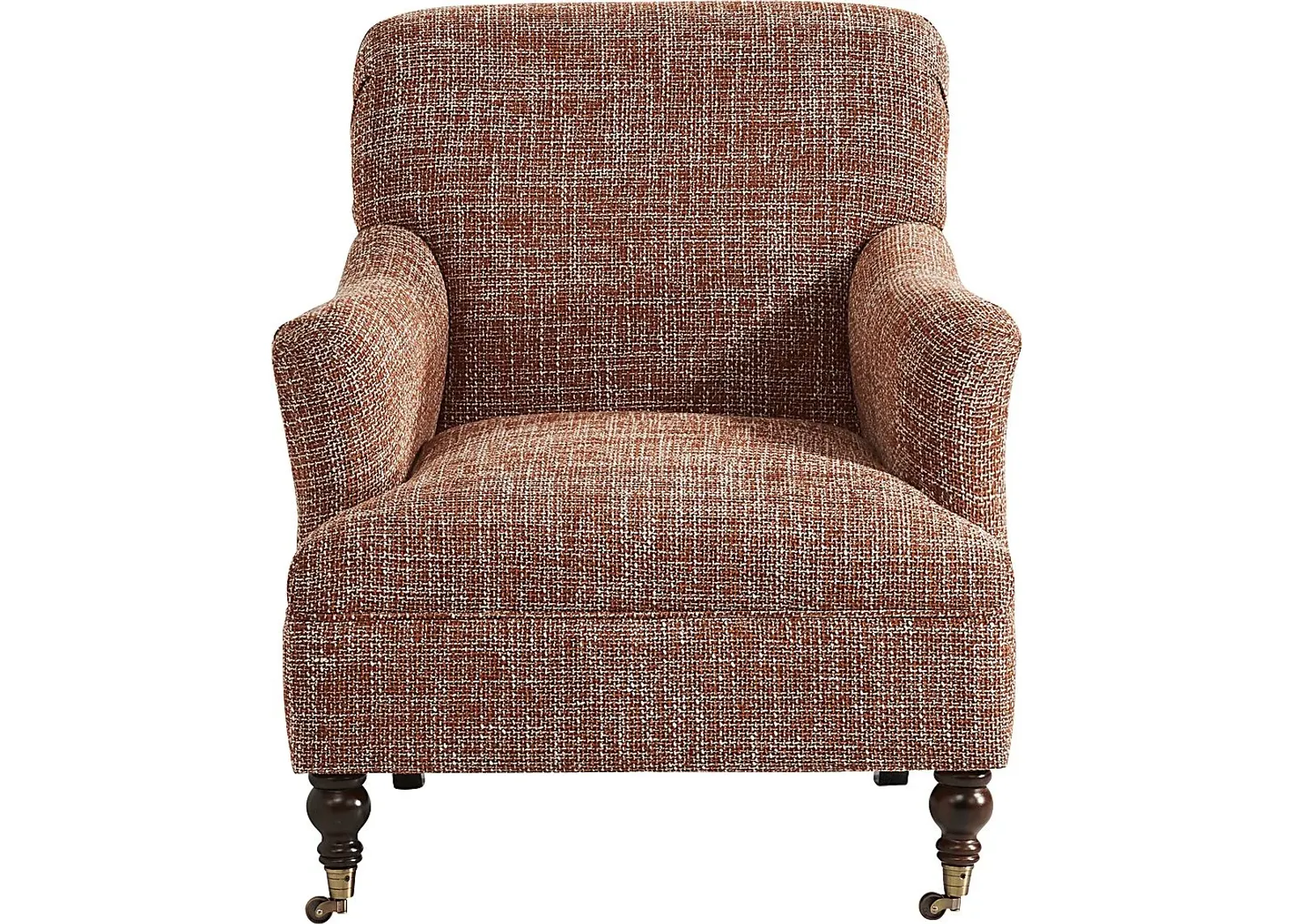 Scottsdale Square Orange Accent Chair