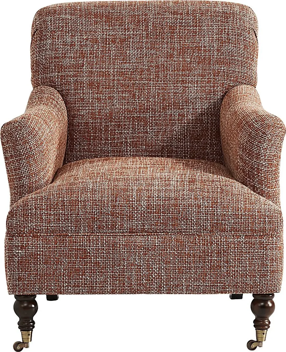 Scottsdale Square Orange Accent Chair