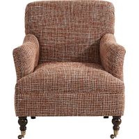 Scottsdale Square Orange Accent Chair