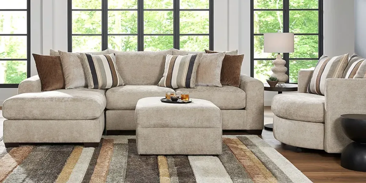 Martin Brown 5 Pc Sectional Living Room