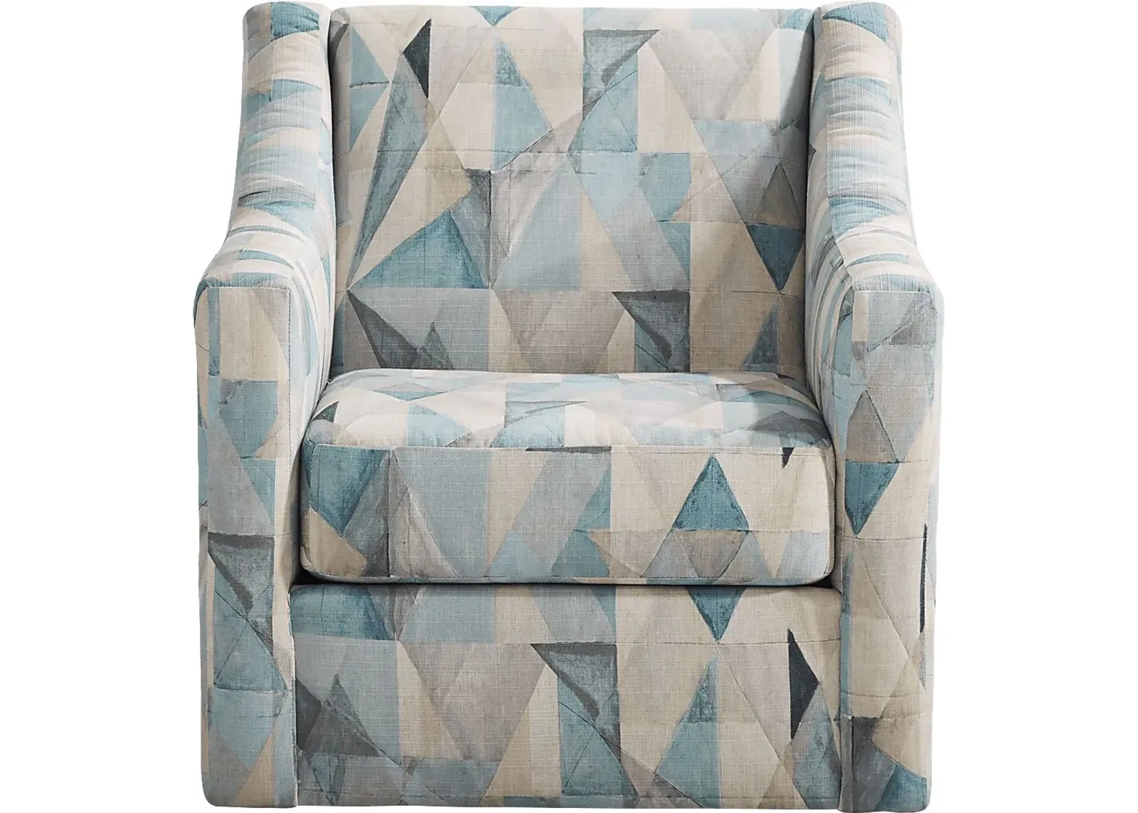 Bramfield Blue Swivel Accent Chair