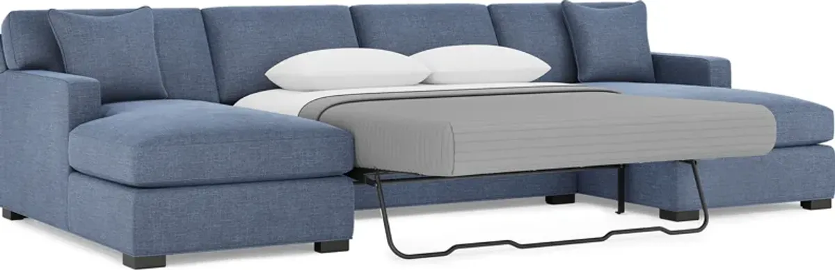 Harmonie Sapphire 3 Pc Sleeper Sectional