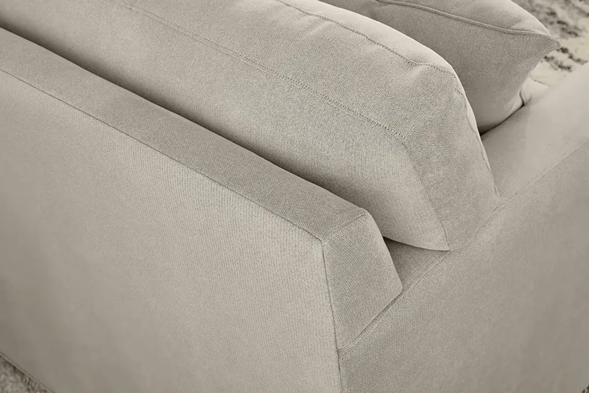 Harmonie Dove 3 Pc Sectional