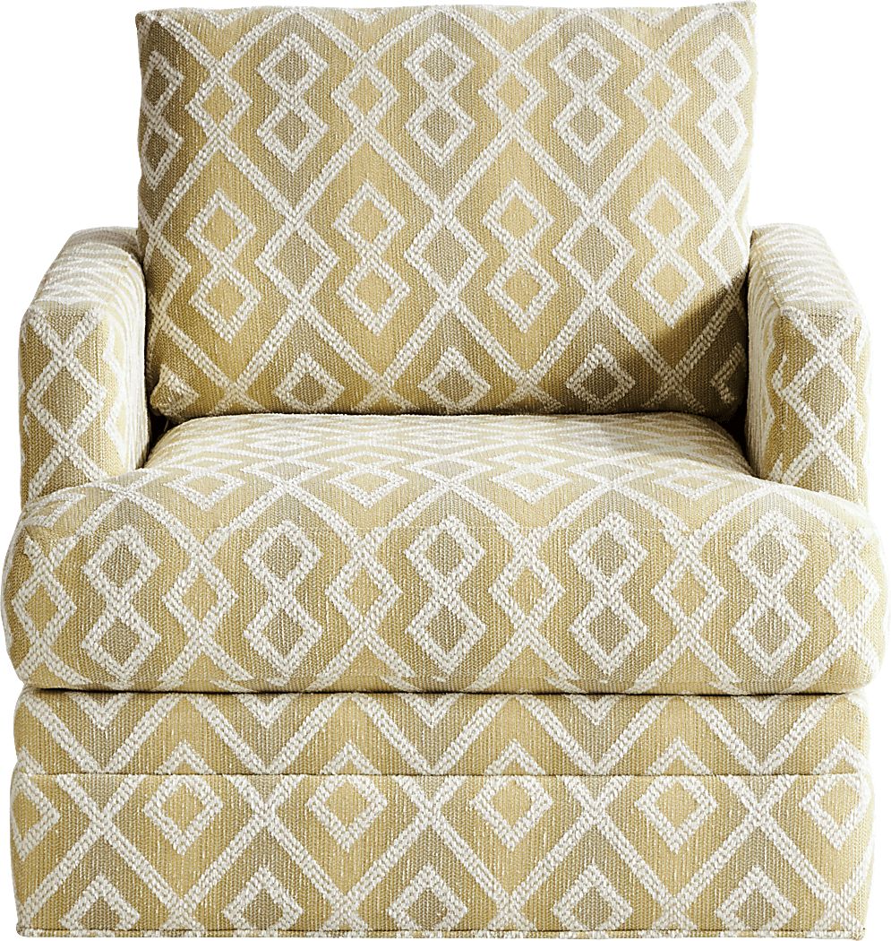 Cindy Crawford Home Aldon Park Green Accent Swivel Chair
