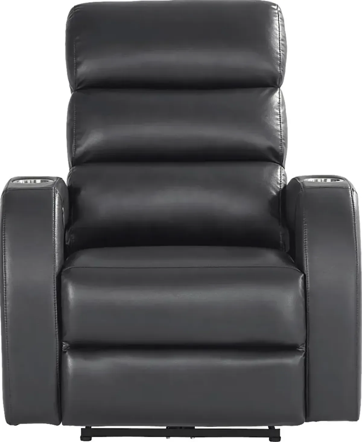 Hudson Heights Black Power Recliner