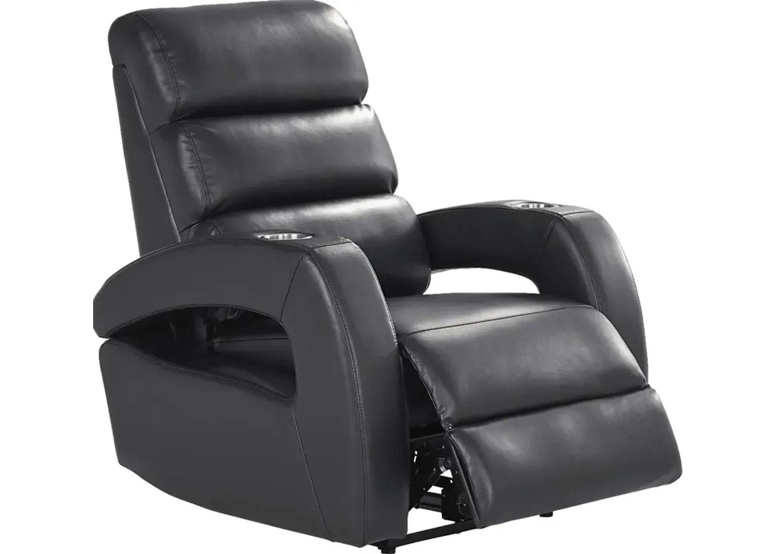 Hudson Heights Black Power Recliner