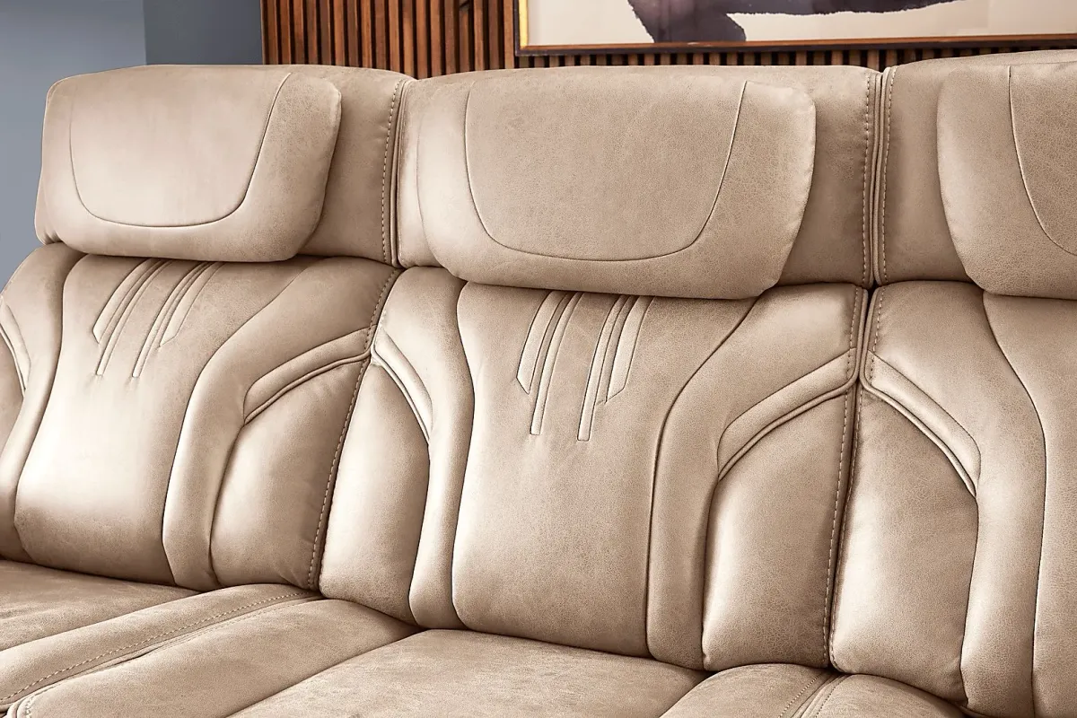 Southlake Sand 3 Pc Triple Power Reclining Living Room